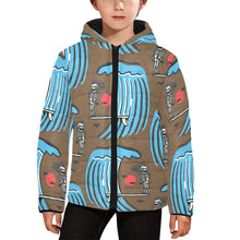 Load image into Gallery viewer, Kids&#39; Padded Hooded Jacket
