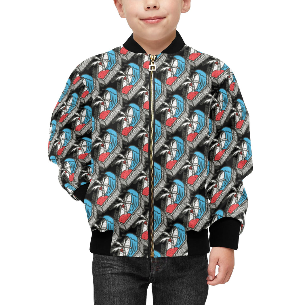 Kids' Bomber Jacket with Pockets