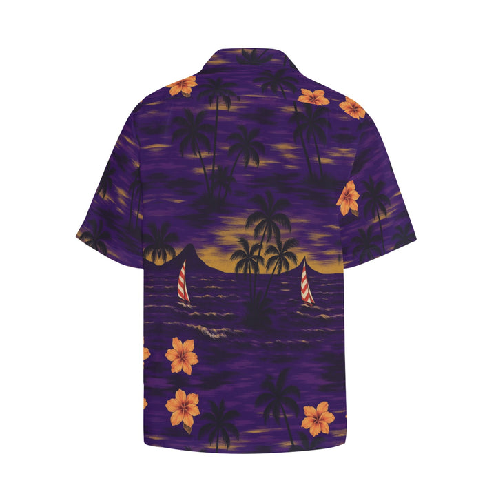 Hawaiian Shirt with Chest Pocket
