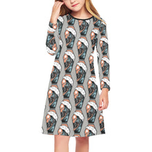 Load image into Gallery viewer, Girls&#39; Long Sleeve Dress
