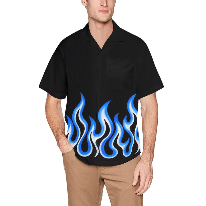 Hawaiian Shirt with Chest Pocket (T58)