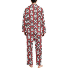 Load image into Gallery viewer, Men&#39;s V-Neck Long Pajama Set
