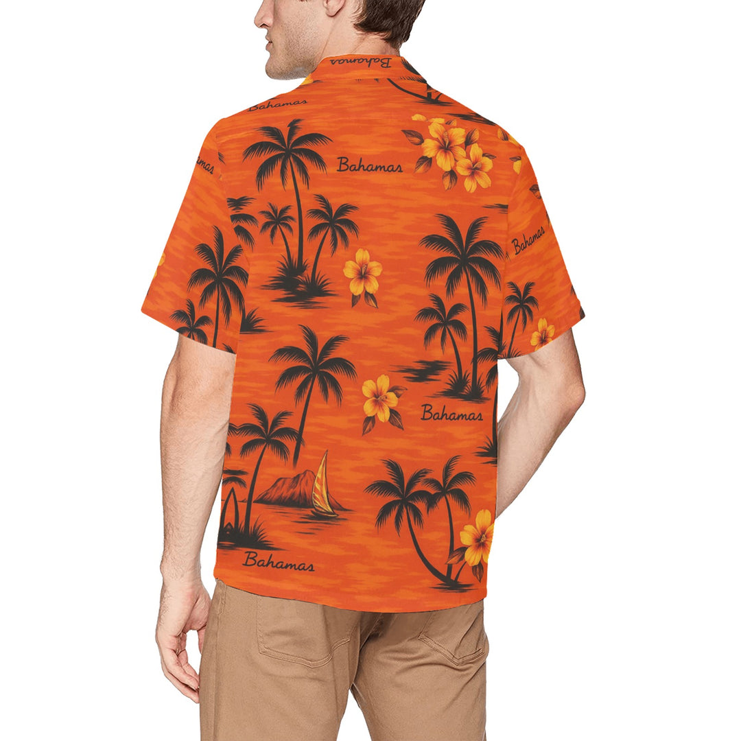 Hawaiian Shirt with Chest Pocket