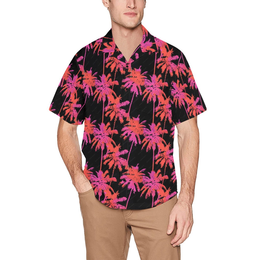 Hawaiian Shirt with Chest Pocket