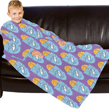 Load image into Gallery viewer, Blanket Robe with Sleeves for Kids
