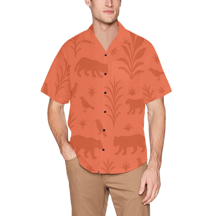 Hawaiian Shirt with Chest Pocket