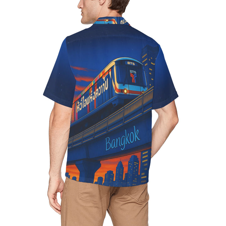 Hawaiian Shirt with Chest Pocket