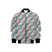 Load image into Gallery viewer, Kids&#39; Bomber Jacket with Pockets
