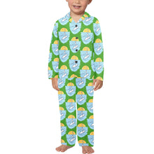 Load image into Gallery viewer, Little Boys&#39; V-Neck Long Pajama Set
