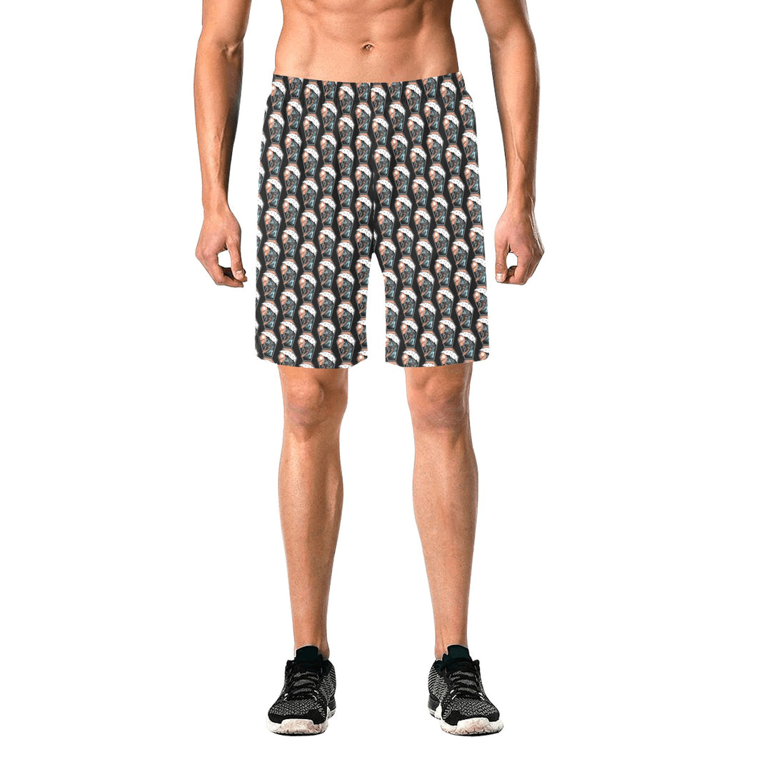 Men's Elastic Beach Shorts