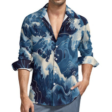 Load image into Gallery viewer, Casual One Pocket Long Sleeve Shirt
