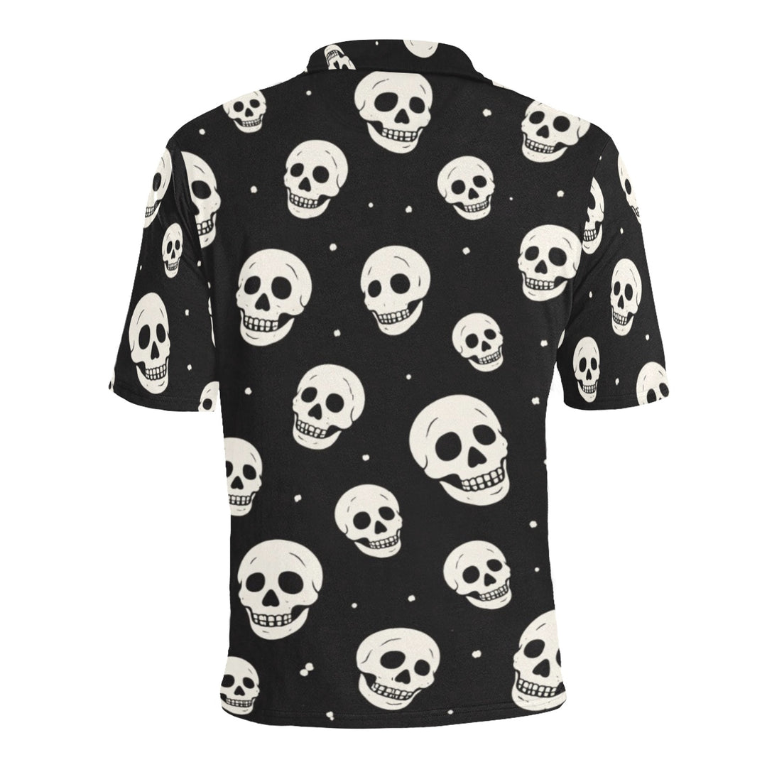 Men's All Over Print Polo Shirt (T55)