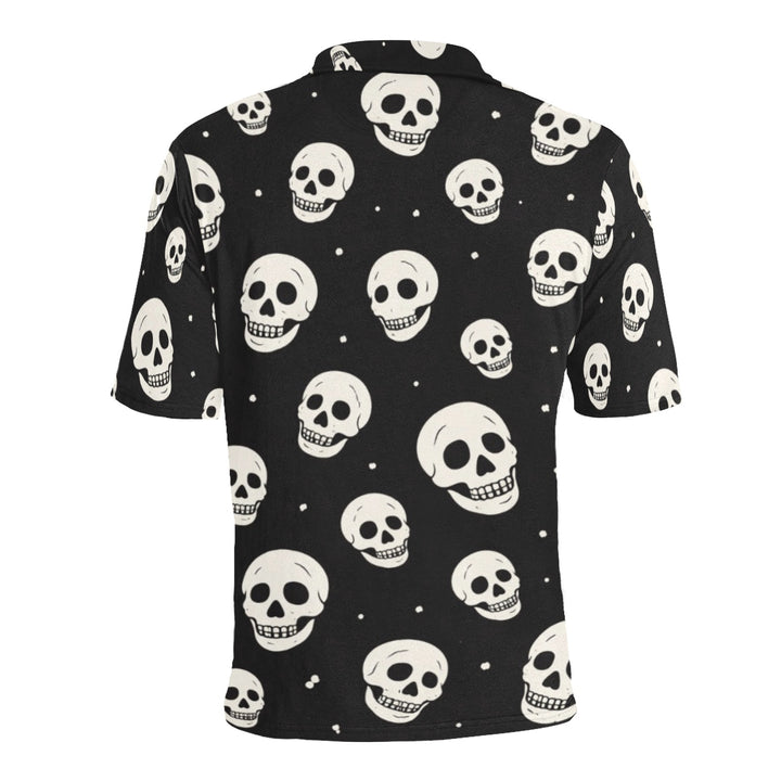 Men's All Over Print Polo Shirt (T55)