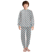 Load image into Gallery viewer, Big Boys&#39; Crew Neck Long Pajama Set
