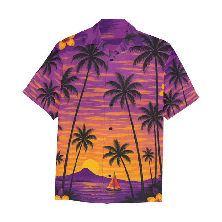 Hawaiian Shirt with Chest Pocket