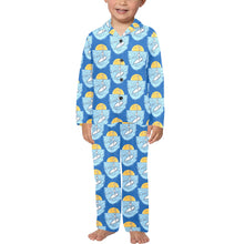 Load image into Gallery viewer, Little Boys&#39; V-Neck Long Pajama Set
