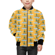 Load image into Gallery viewer, Kids&#39; Bomber Jacket with Pockets
