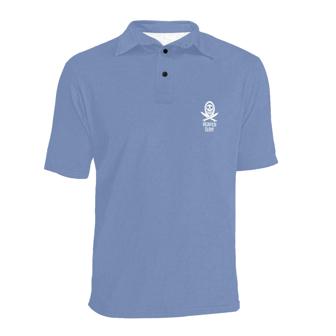 Men's All Over Print Polo Shirt (T55)