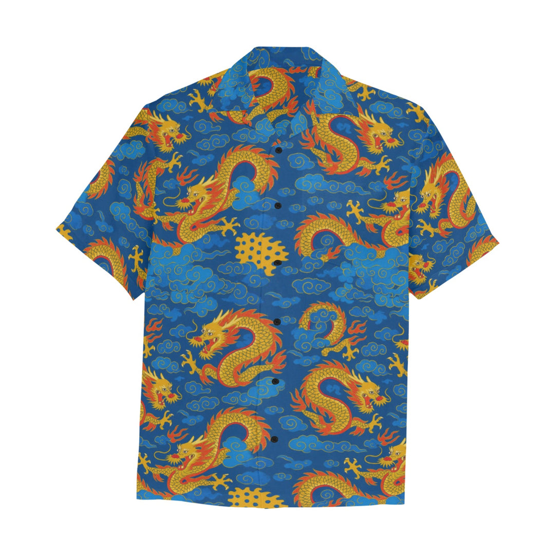 Hawaiian Shirt with Chest Pocket