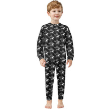 Load image into Gallery viewer, Little Boys&#39; Crew Neck Long Pajama Set
