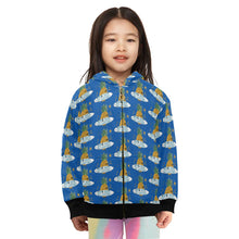 Load image into Gallery viewer, Little Girls&#39; Zip Up Hoodie
