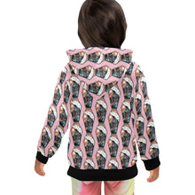 Load image into Gallery viewer, Little Girls&#39; Zip Up Hoodie
