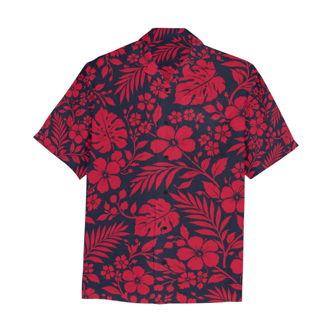 Hawaiian Shirt with Chest Pocket (T58)