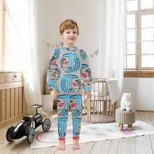 Load image into Gallery viewer, Little Boys&#39; Crew Neck Long Pajama Set
