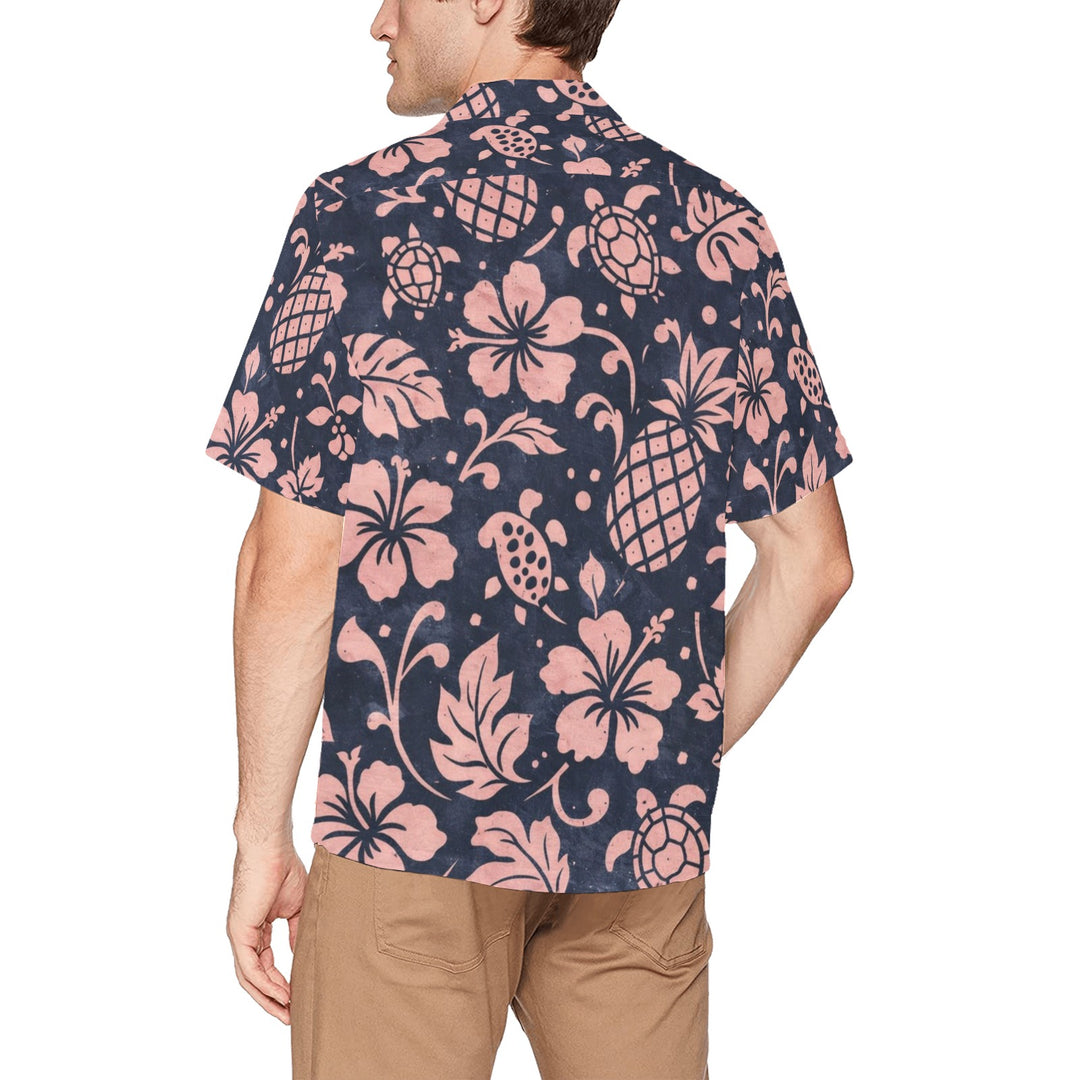 Hawaiian Shirt with Chest Pocket (T58)
