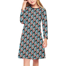 Load image into Gallery viewer, Girls&#39; Long Sleeve Dress
