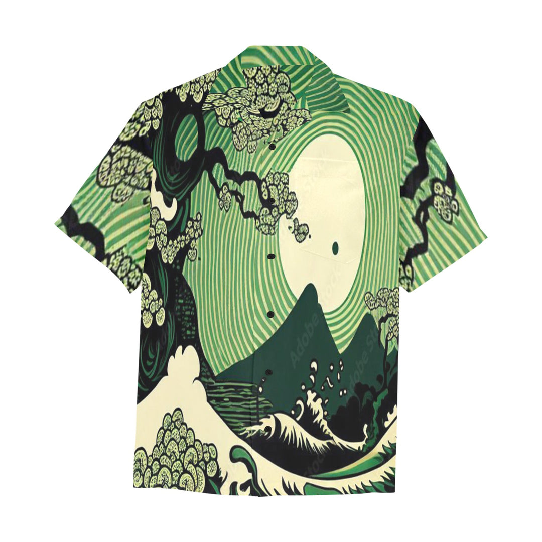 Hawaiian Shirt with Chest Pocket