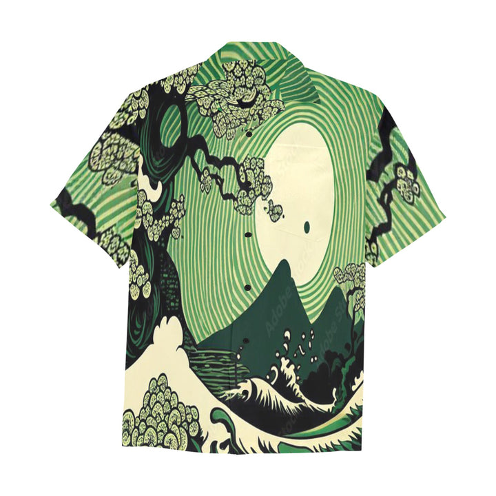 Hawaiian Shirt with Chest Pocket