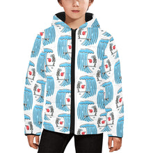 Load image into Gallery viewer, Kids&#39; Padded Hooded Jacket
