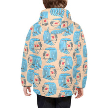 Load image into Gallery viewer, Kids&#39; Padded Hooded Jacket
