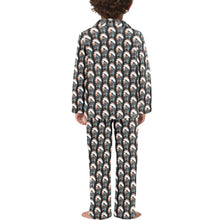 Load image into Gallery viewer, Little Boys&#39; V-Neck Long Pajama Set
