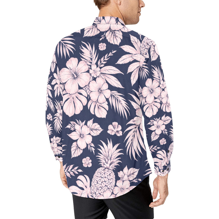 Men's All Over Print Long Sleeve Shirt(Without Pocket)(T61)