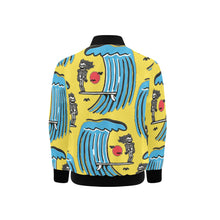 Load image into Gallery viewer, Kids&#39; Bomber Jacket with Pockets
