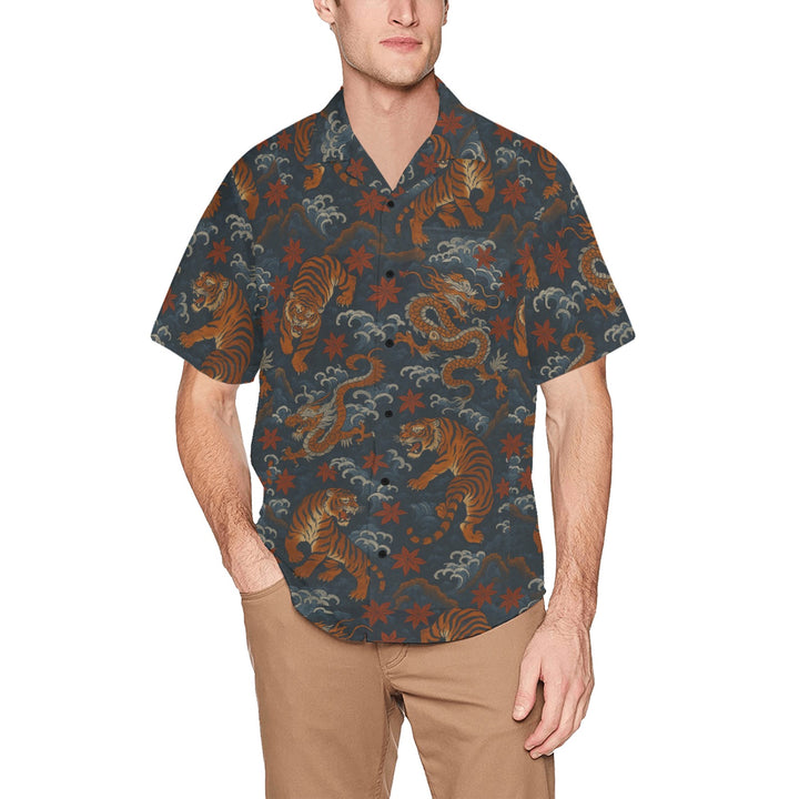 Hawaiian Shirt with Chest Pocket
