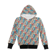 Load image into Gallery viewer, Little Girls&#39; Zip Up Hoodie
