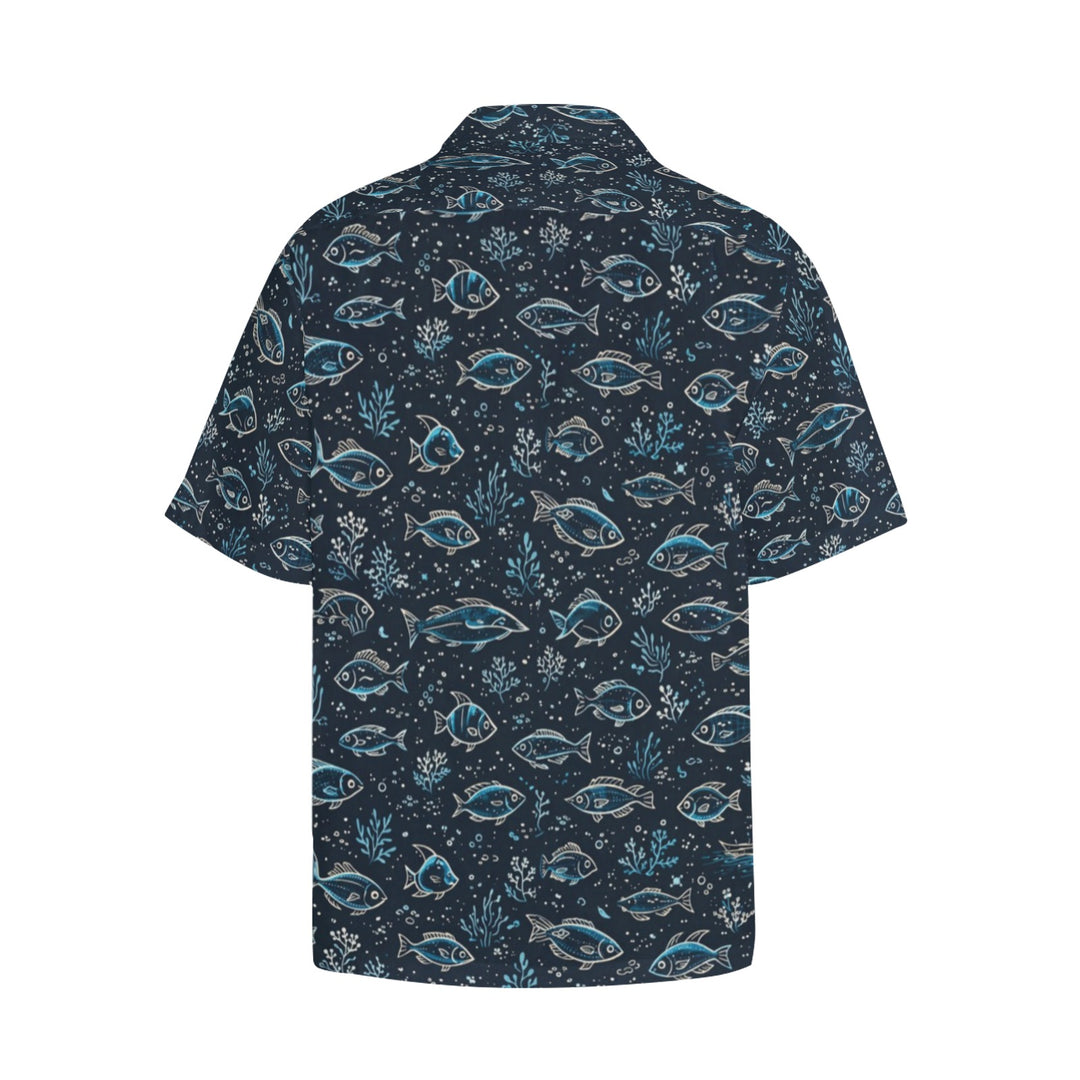 Hawaiian Shirt with Chest Pocket (T58)