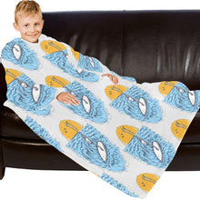 Load image into Gallery viewer, Blanket Robe with Sleeves for Kids
