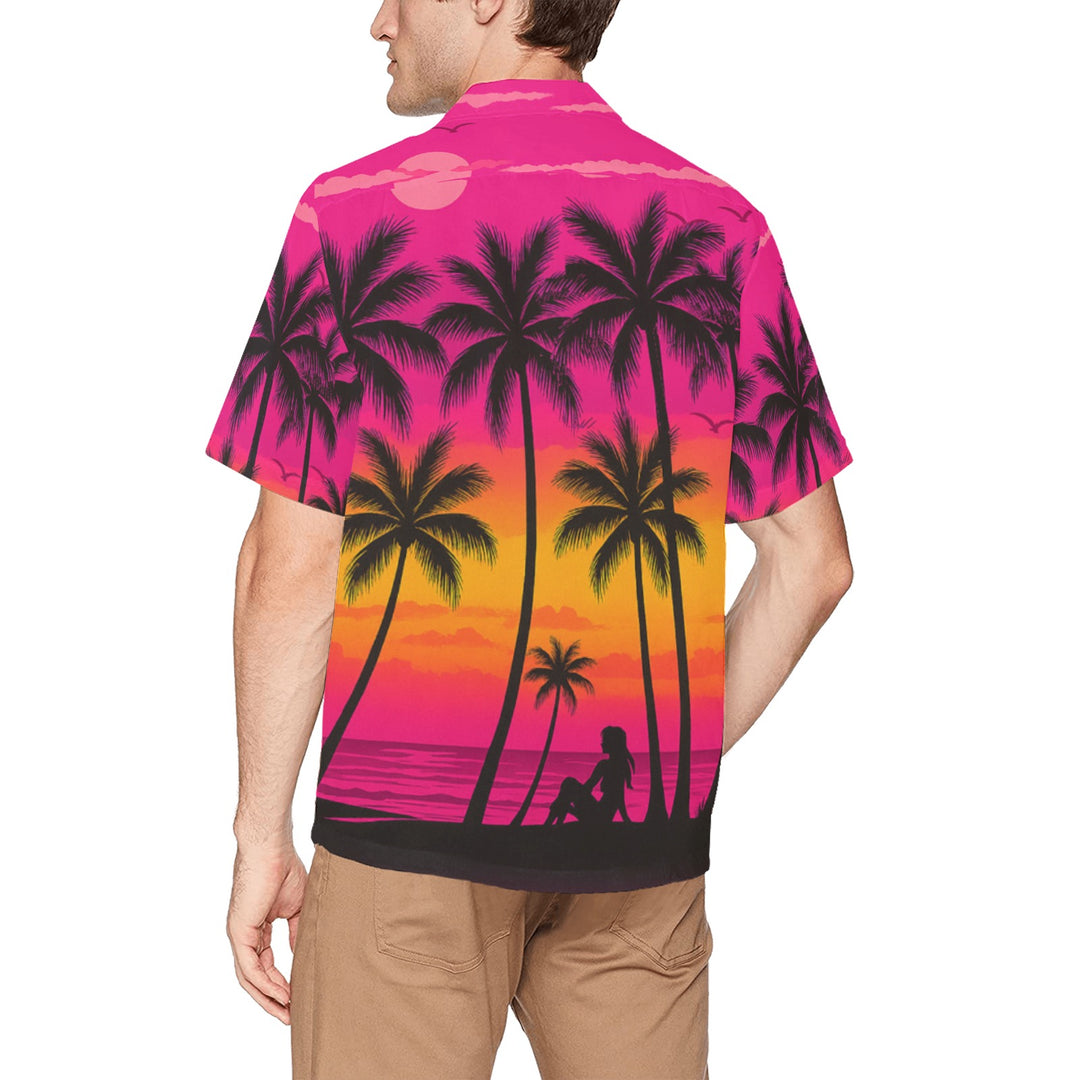 Hawaiian Shirt with Chest Pocket