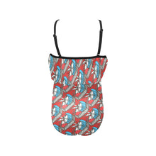 Load image into Gallery viewer, Kids&#39; Spaghetti Strap Ruffle Swimsuit
