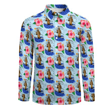 Load image into Gallery viewer, Casual One Pocket Long Sleeve Shirt
