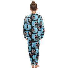 Load image into Gallery viewer, Big Girls&#39; Crew Neck Long Pajama Set
