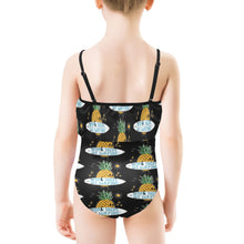 Load image into Gallery viewer, Kids&#39; Spaghetti Strap Ruffle Swimsuit
