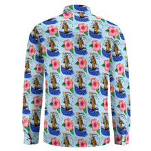 Load image into Gallery viewer, Casual One Pocket Long Sleeve Shirt
