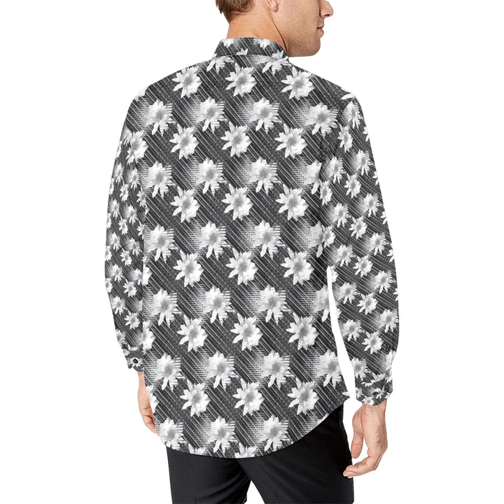 Men's All Over Print Long Sleeve Shirt(Without Pocket)(T61)