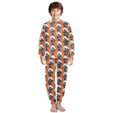 Load image into Gallery viewer, Big Boys&#39; Crew Neck Long Pajama Set
