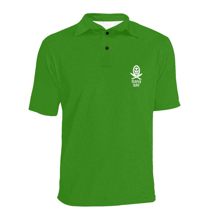 Men's All Over Print Polo Shirt (T55)